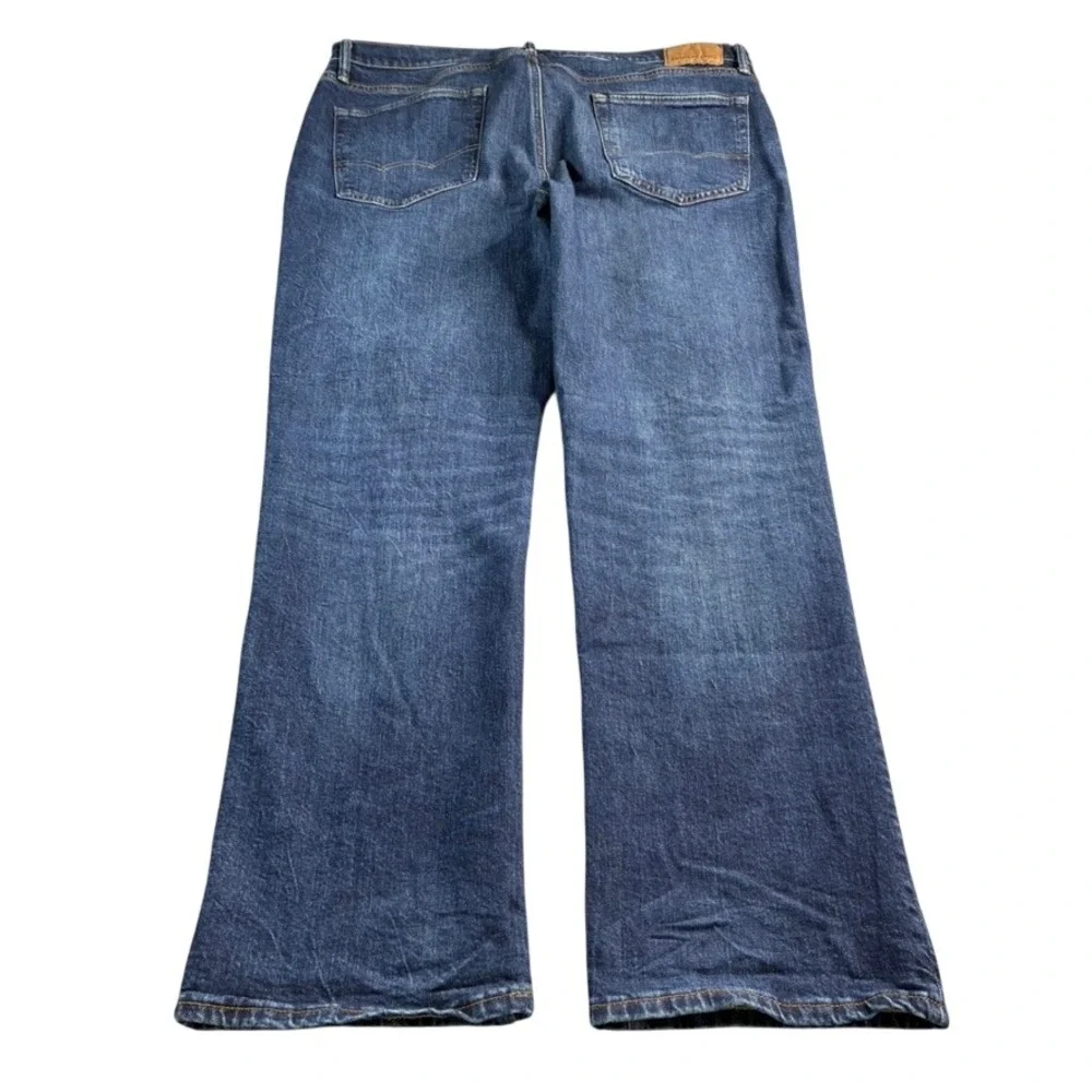 American Eagle Original Bootcut Jeans Men's‎ Med Wash Easy Flex Denim 36x31.5